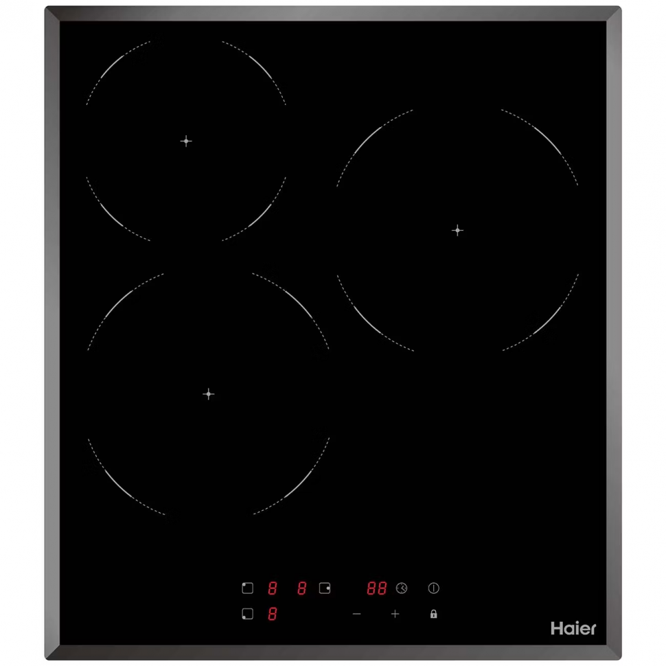 Электрическая варочная панель Haier HHY-C53NVB, черный