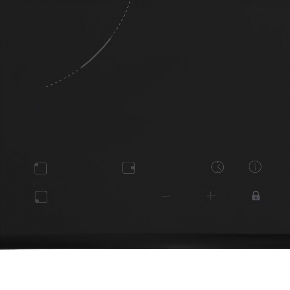 Электрическая варочная панель Haier HHY-C53NVB, черный