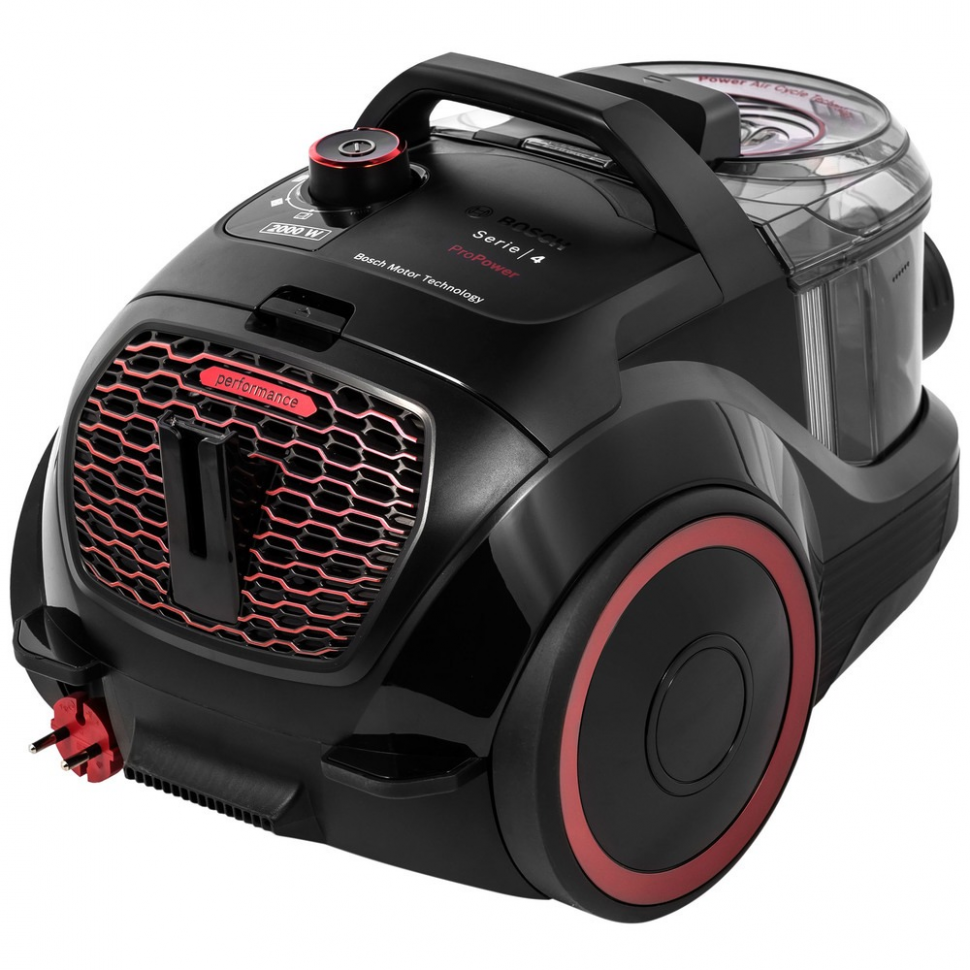 Пылесос Bosch BGS21WPOW, черный