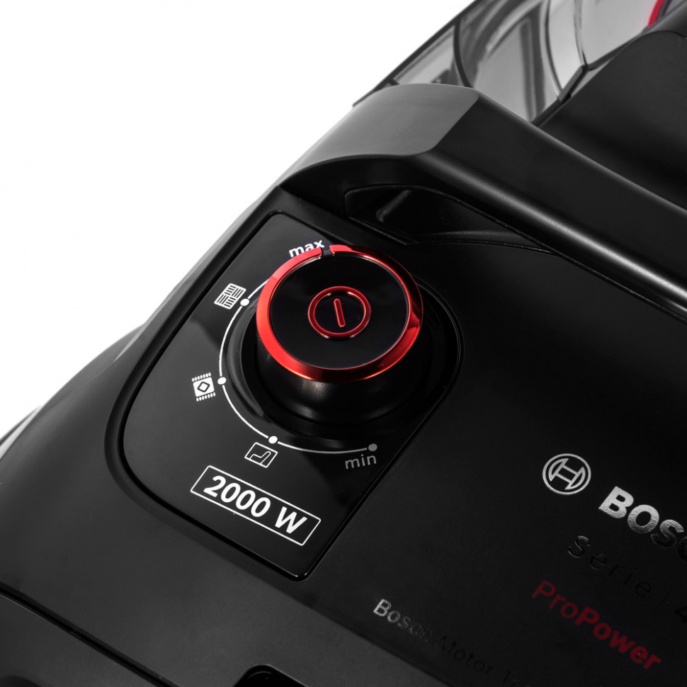 Пылесос Bosch BGS21WPOW, черный