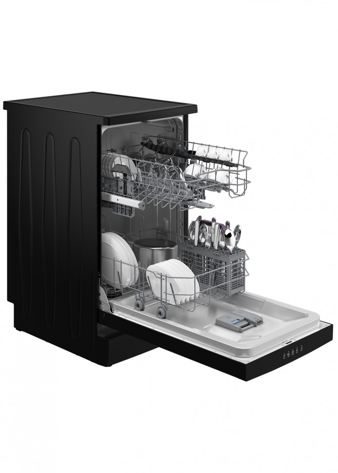 Посудомоечная машина BEKO BDFS15020B, черный 