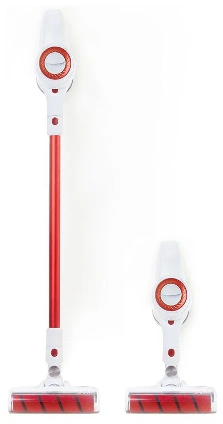 Пылесос Jimmy JV51, белый/красный