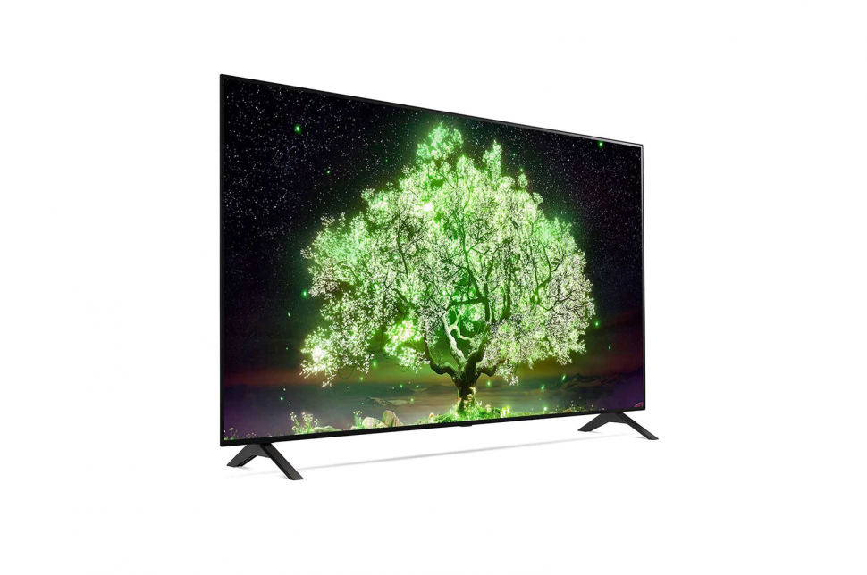 Телевизор LG OLED55A1RLA 2021 OLED, HDR, черный