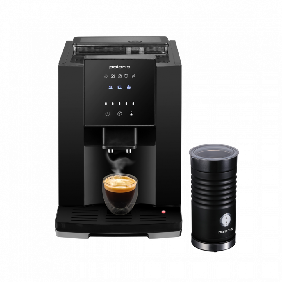 Кофемашина Polaris PACM 2040S, черный