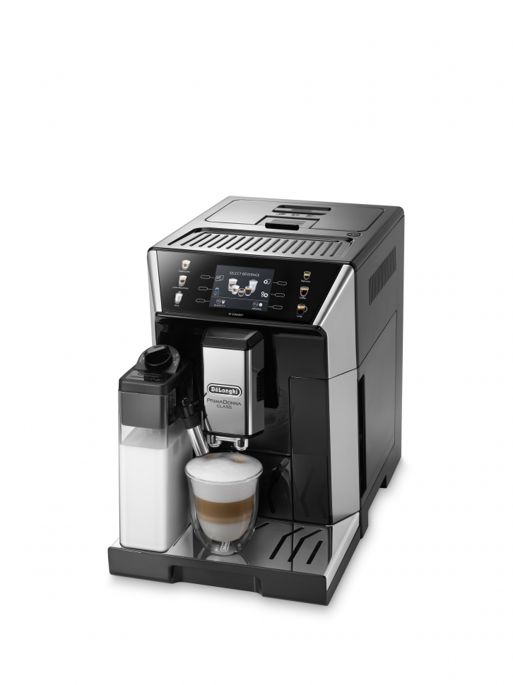 Кофемашина De'Longhi PrimaDonna Class ECAM550.65.SB, черный/серебристый