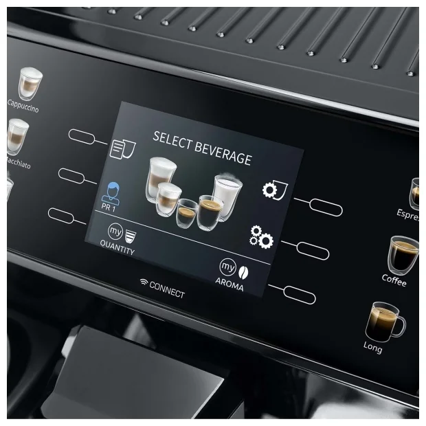 Кофемашина De'Longhi PrimaDonna Class ECAM550.65.SB, черный/серебристый