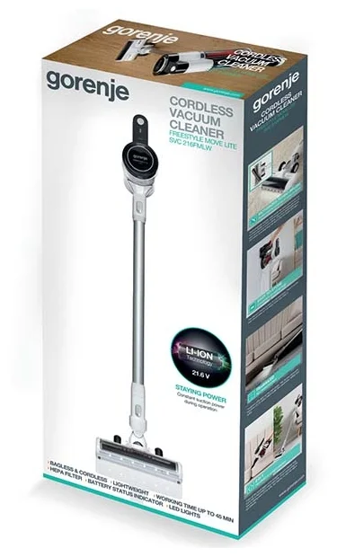 Пылесос Gorenje SVC 216 FMLW, белый