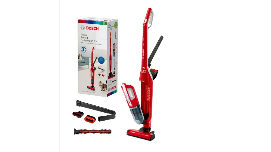 Пылесос Bosch BBH3ZOO25, красный