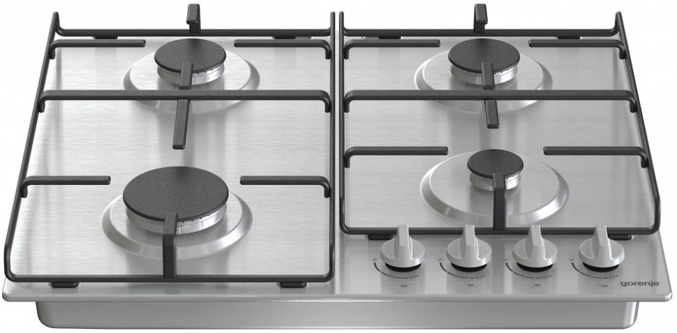 Газовая варочная панель Gorenje G640EX, серебристый