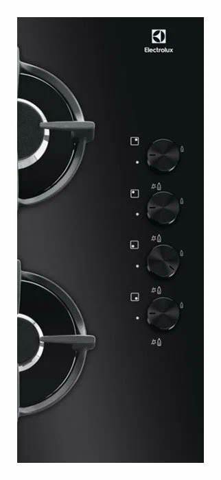 Газовая варочная панель Electrolux KGG6407K, черный