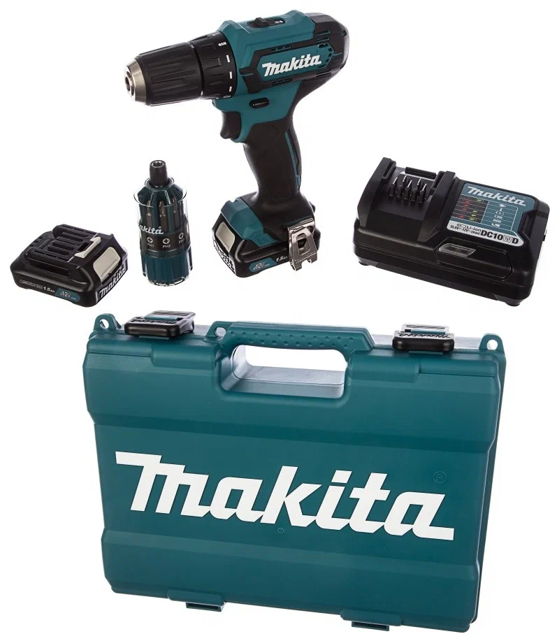 Аккумуляторная дрель-шуруповерт Makita DF333DWYE4