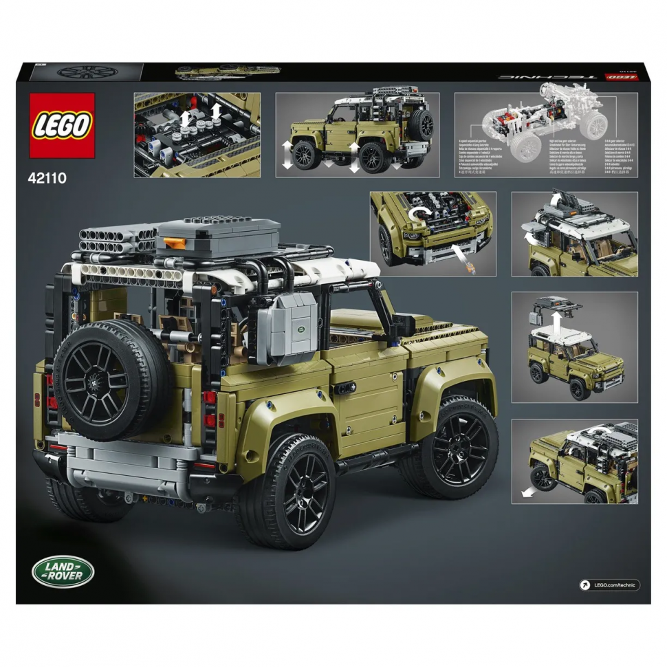 Конструктор LEGO Technic 42110 Land Rover Defender