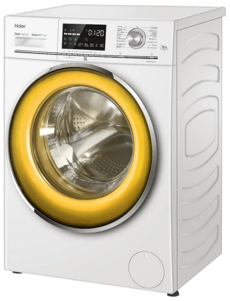 Стиральная машина с сушкой Haier HWD80-B14686, белый