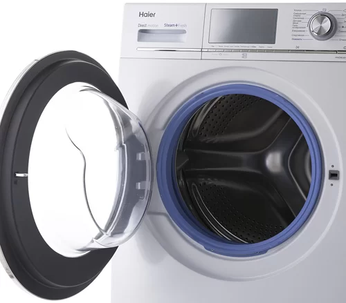 Стиральная машина с сушкой Haier HWD80-B14686, белый
