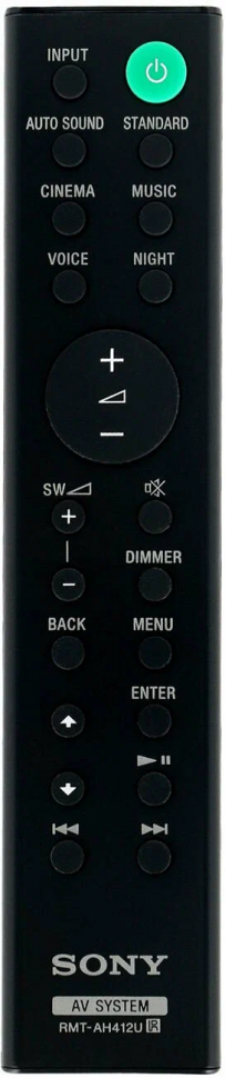 Фронтальные колонки Sony HT-S500RF, 2 колонки, черный