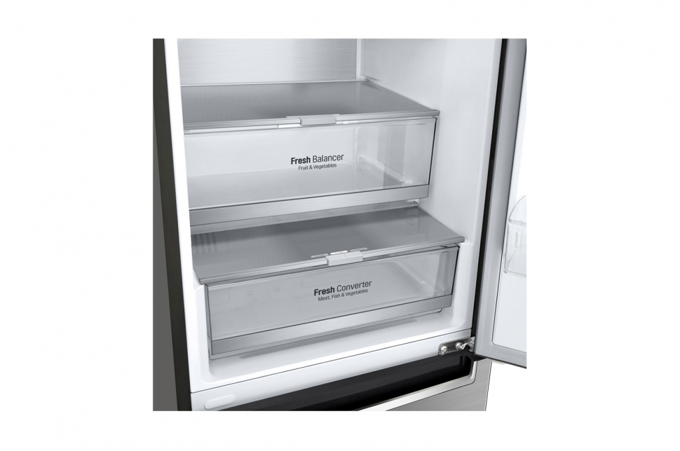 Холодильник LG GC-B459SMUM, серый