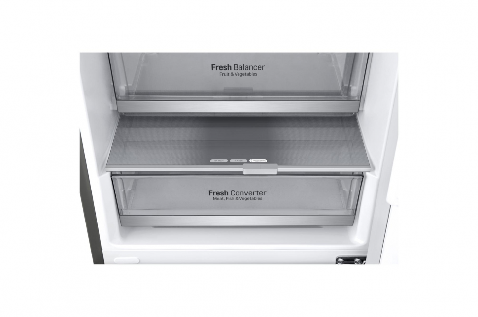 Холодильник LG GC-B459SMUM, серый