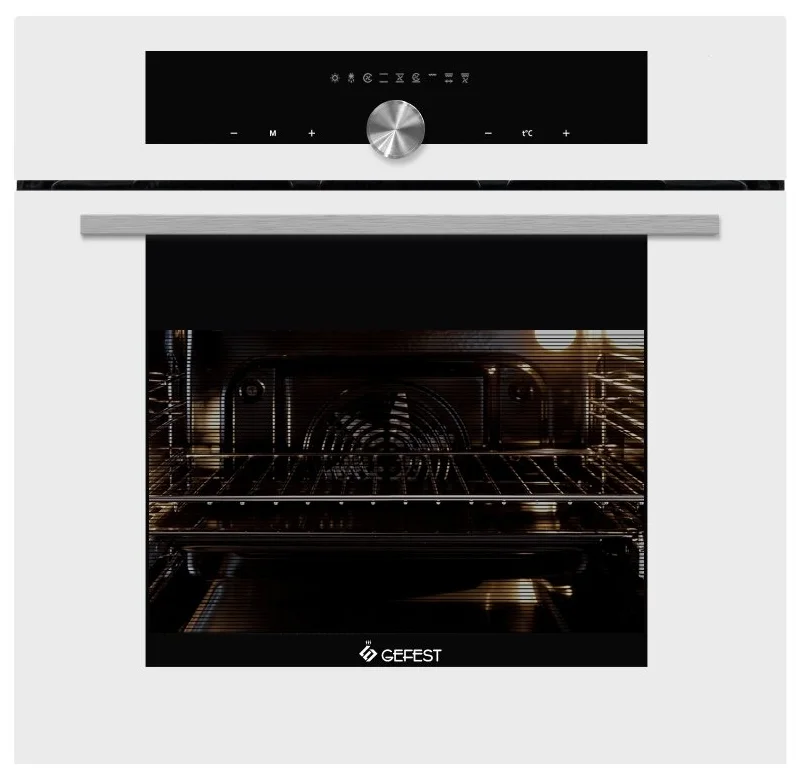 Электрический духовой шкаф GEFEST ДА 622-05, белый/черный