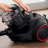 Пылесос Bosch ProPower BGS21POW2 с контейнером для пыли, 700Вт, черный/красный