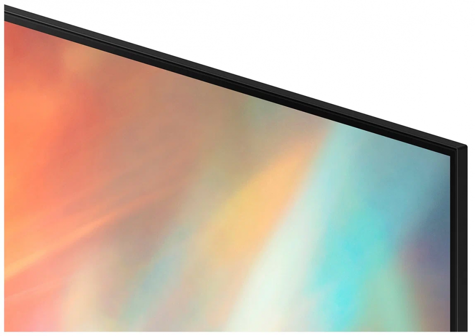 Телевизор Samsung UE43AU7002 2021 HDR, черный
