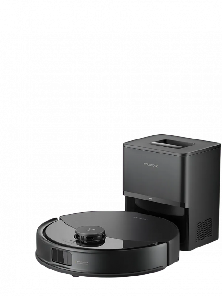 Робот-пылесос Roborock Q8 Max Pro+, черный