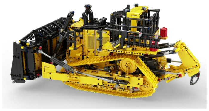 Конструктор LEGO Technic 42131 Бульдозер Cat D11 на пульте управления