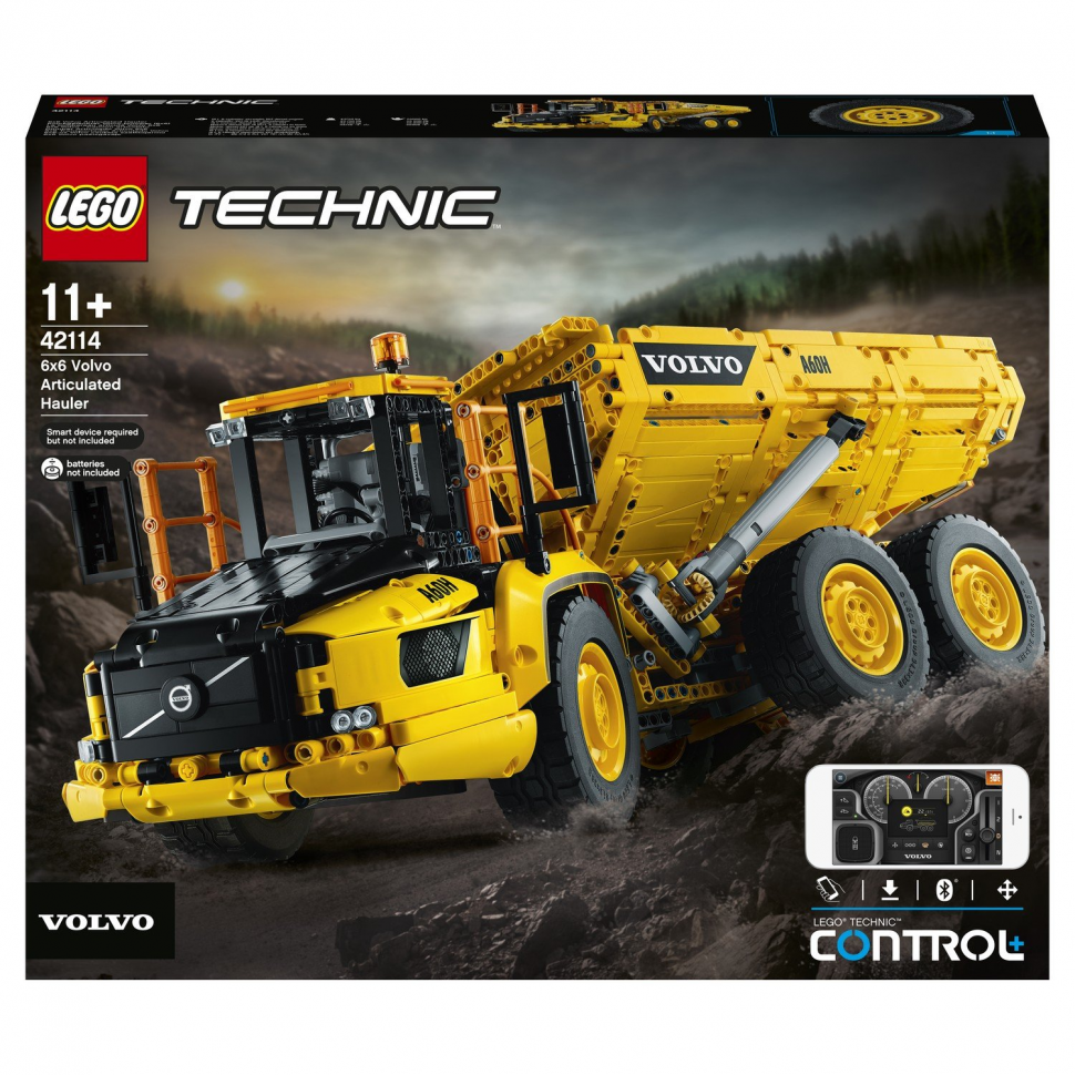 Конструктор LEGO Technic 42114 Самосвал Volvo 6х6