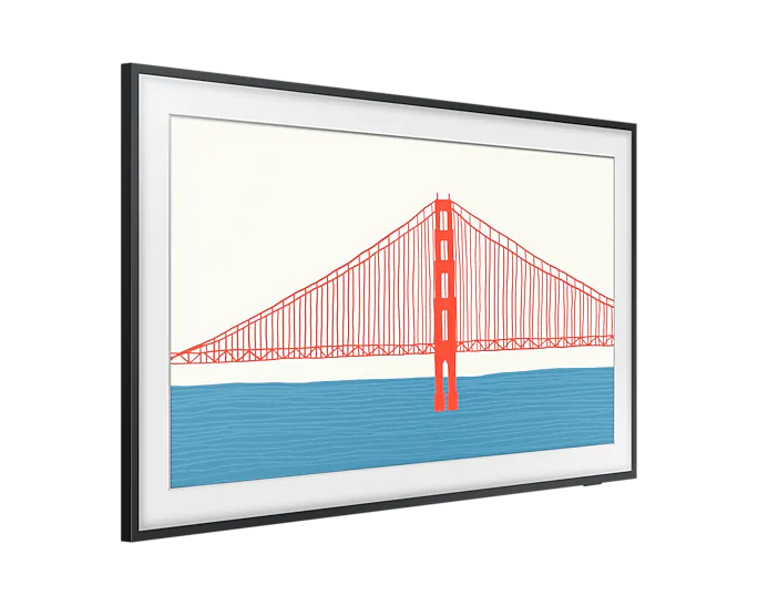 Телевизор Samsung The Frame QE65LS03AAU 2021 QLED, HDR RU, черный