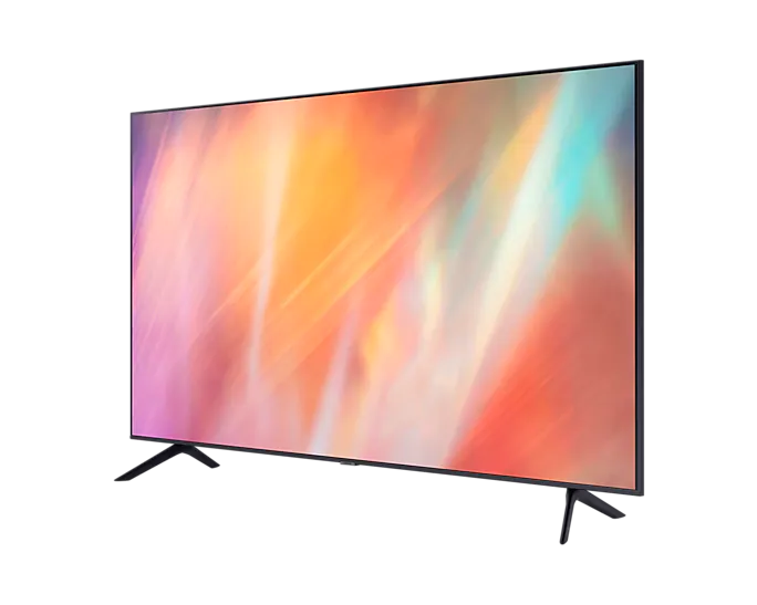 Телевизор Samsung UE55AU7100U 2021 LED, HDR RU, черный