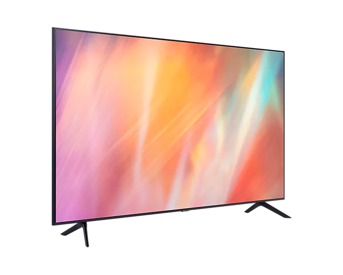 Телевизор Samsung UE55AU7100U 2021 LED, HDR RU, черный