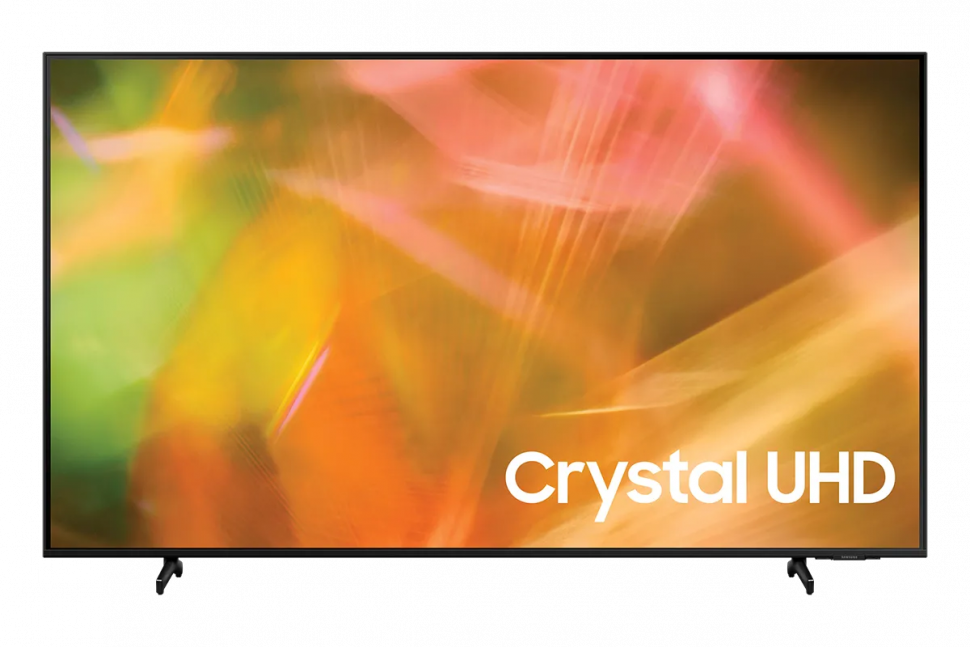 Телевизор Samsung UE50AU8000U 2021 LED, HDR RU, черный