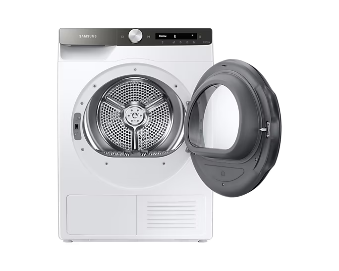 Сушильная машина Samsung DV90T5240 белый/черный