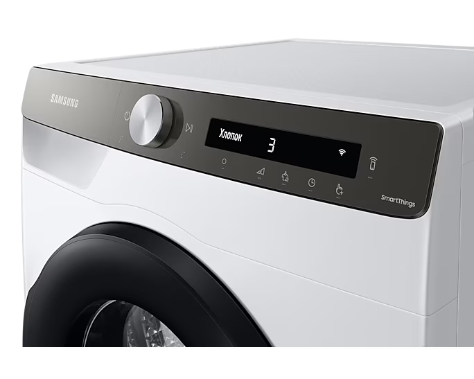 Сушильная машина Samsung DV90T5240 белый/черный