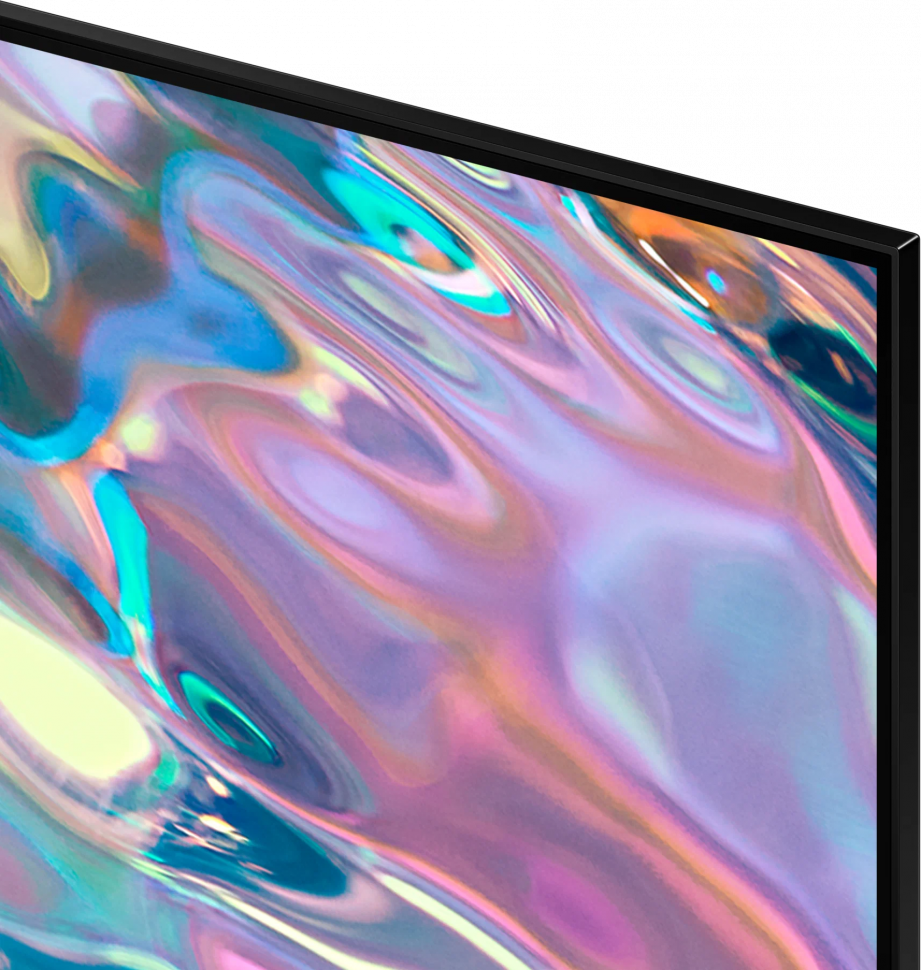 Телевизор Samsung QE55Q60BAU HDR, QLED, черный