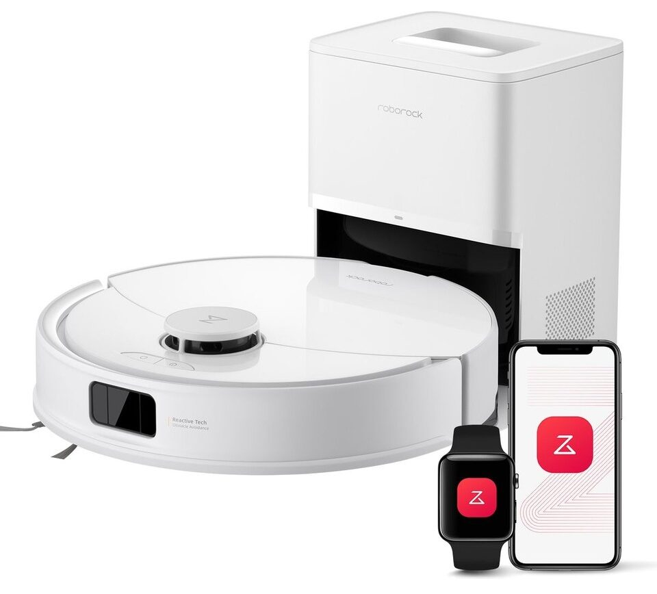 Робот-пылесос Roborock Q8 Max Pro+, белый