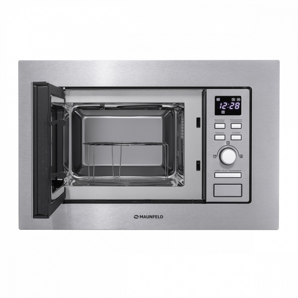 Микроволновая печь встраиваемая MAUNFELD MBMO.20.7S, серебристый