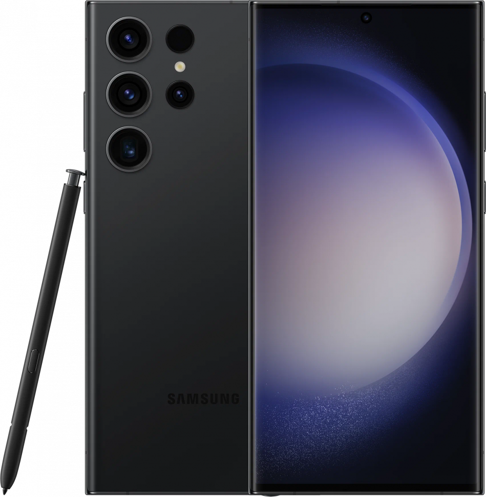 Смартфон Samsung Galaxy S23 Ultra 12/512 ГБ, Dual: nano SIM + eSIM, черный фантом