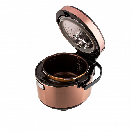 Скороварка/мультиварка REDMOND RMC-M140, золотистый/черный