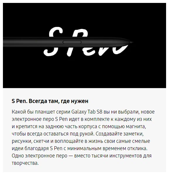 12.4" Планшет Samsung Galaxy Tab S8+ (2022), 8/256 ГБ, Wi-Fi + Cellular, стилус, графит