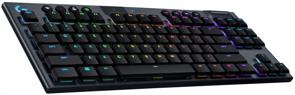 Игровая беспроводная клавиатура Logitech G G915 TKL Logitech GL Clicky, carbon, русская