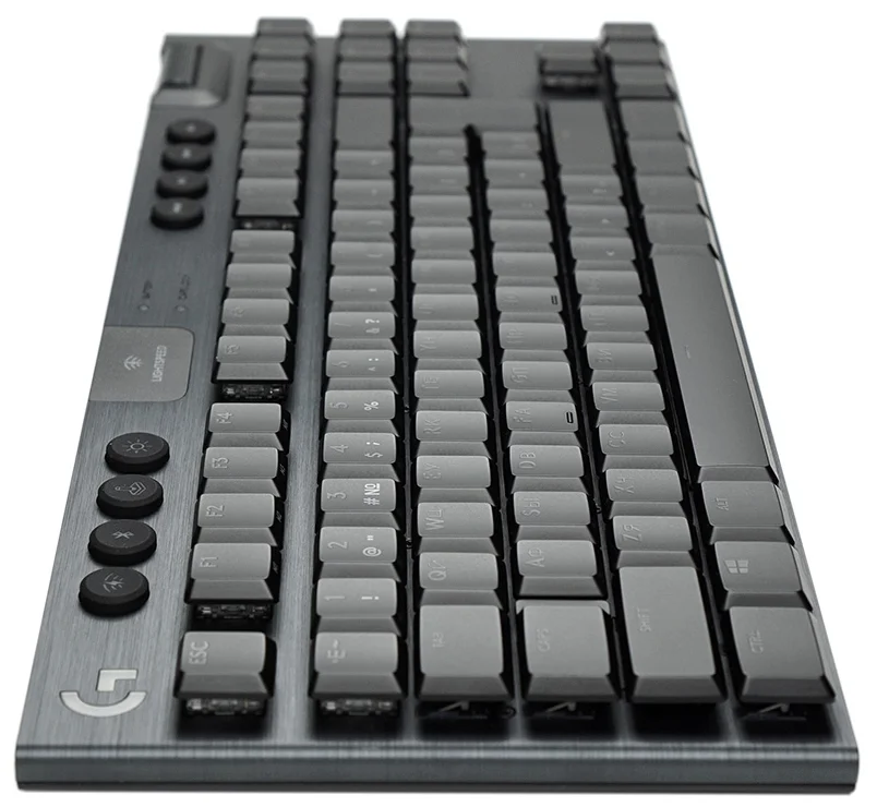 Игровая беспроводная клавиатура Logitech G G915 TKL Logitech GL Clicky, carbon, русская