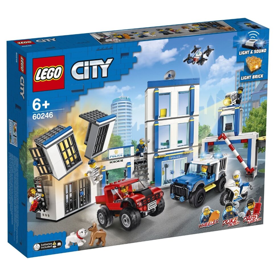 Конструктор LEGO City 60246 Полицейский участок