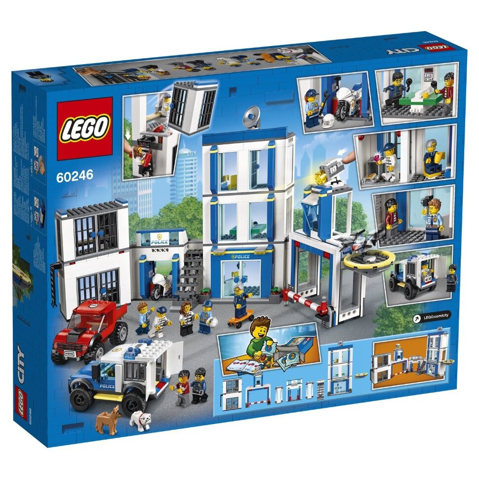 Конструктор LEGO City 60246 Полицейский участок