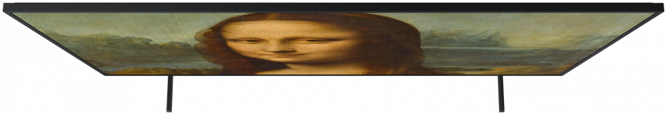 Телевизор Samsung The Frame QE55LS03BAU 2022 HDR, QLED, LED, черный