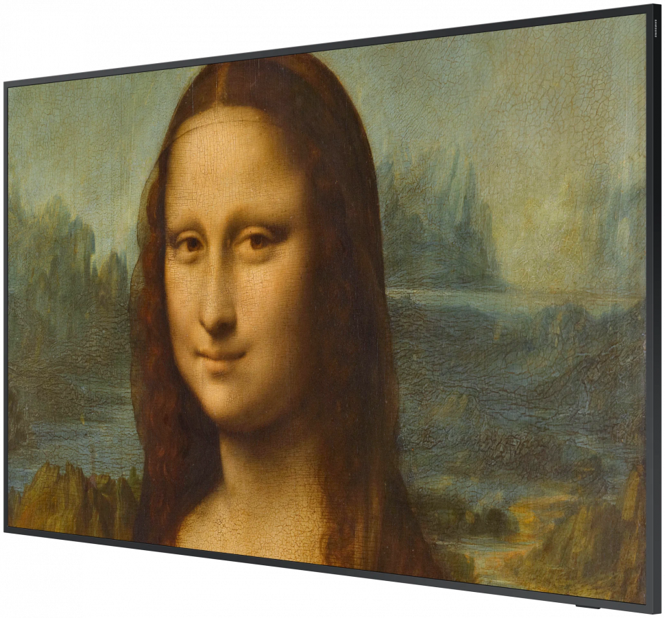 Телевизор Samsung The Frame QE55LS03BAU 2022 HDR, QLED, LED, черный