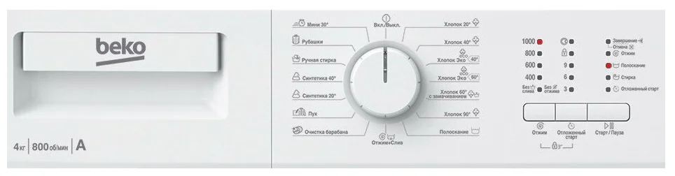 Стиральная машина Beko WRS 44P1 BWW