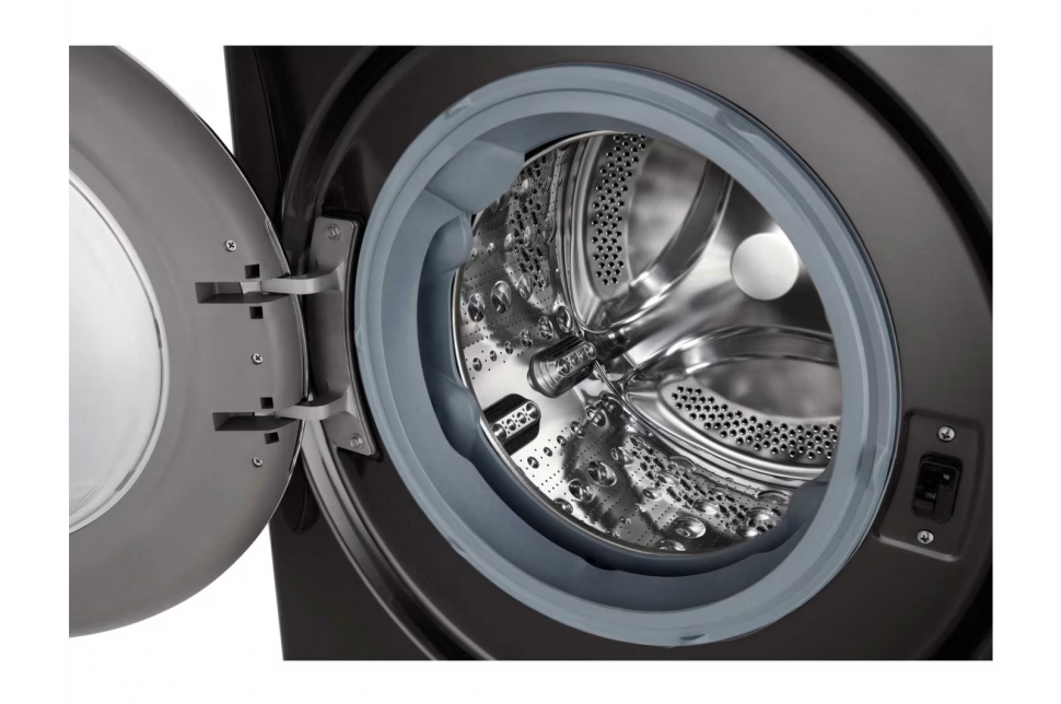 Стиральная машина LG AI DD TW4V9RW9P, черная сталь