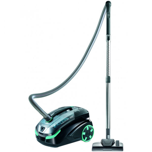 Пылесос Thomas DryBox Amfibia Family, черный/салатовый