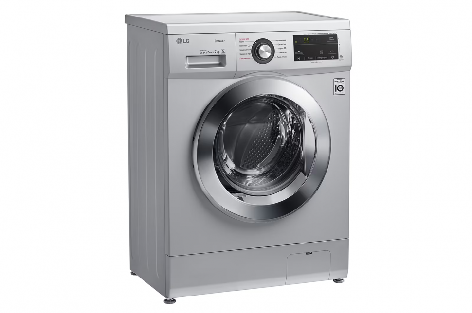 Стиральная машина LG Steam F2J3HS4L, серебристый