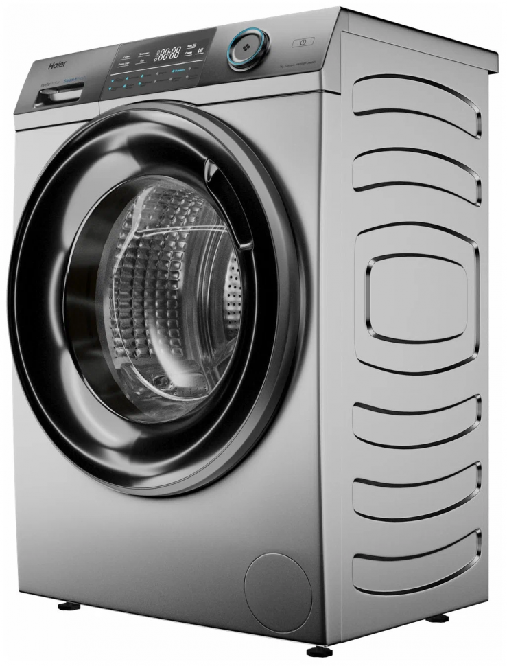 Стиральная машина Haier HW80-BP14969BS, серебристый